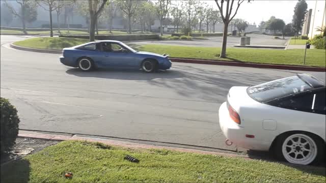 Drift Car Handbrake Testing Goes Wrong