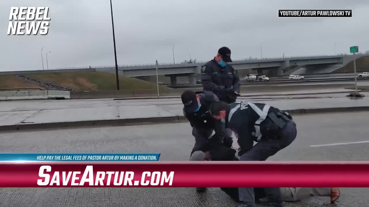 POLICE STATE: Watch the moment a SWAT team arrests a Canadian pastor👀