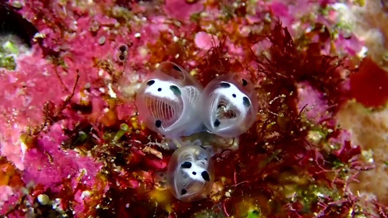 Meet Japan's skeleton panda sea squirt