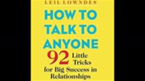 How to Talk to Anyone leil lowndes