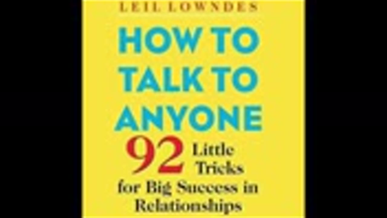 How to Talk to Anyone leil lowndes