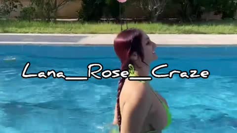 Lana Rose Swimming Day Out