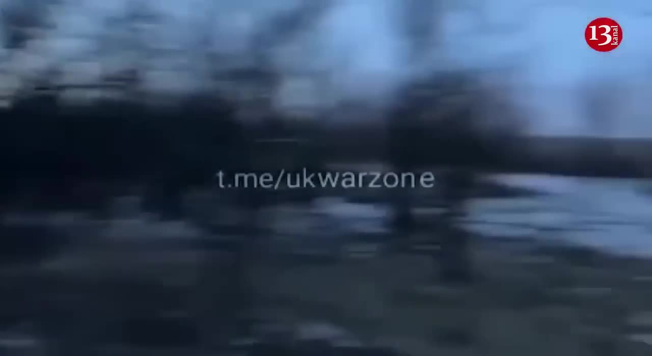 Ukrainian soldiers leaving city of Solidar where fierce fighting is underway