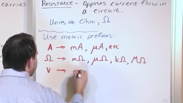 Lesson 1 - Voltage, Current, Resistance (Engineering Circuit Analysis)