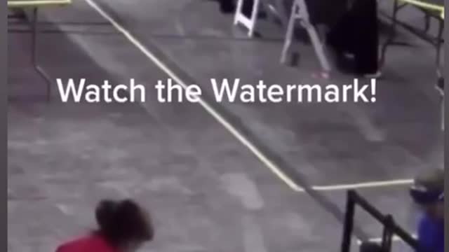 Watch the watermark on the ballots