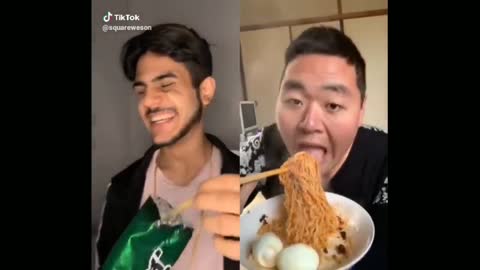 Funny Food Challange On TikTok | Who will win INDIA Vs CHINA |hitham max