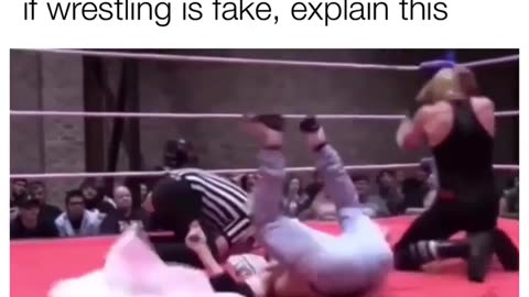 Funny video WWE | is it Fake