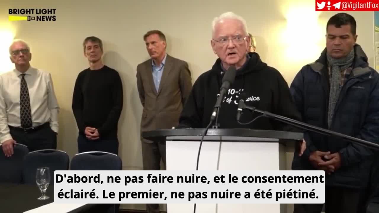 L’éminent Pr Roger Hodkinson : « Les vaccinés sont des innocents qui vont au massacre »