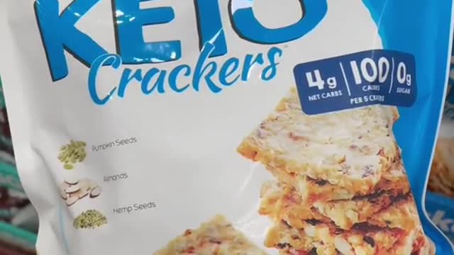 Found these low carb crackers this weekend and they are GOOD!