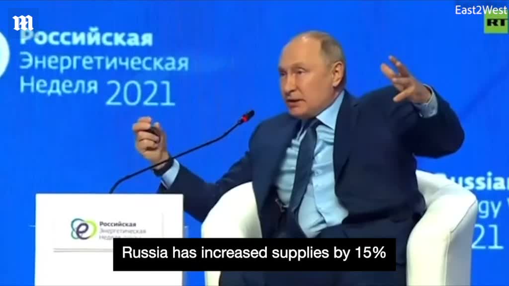 Putin slams US TV interviewer for not listening to his argument about gas war with Europe