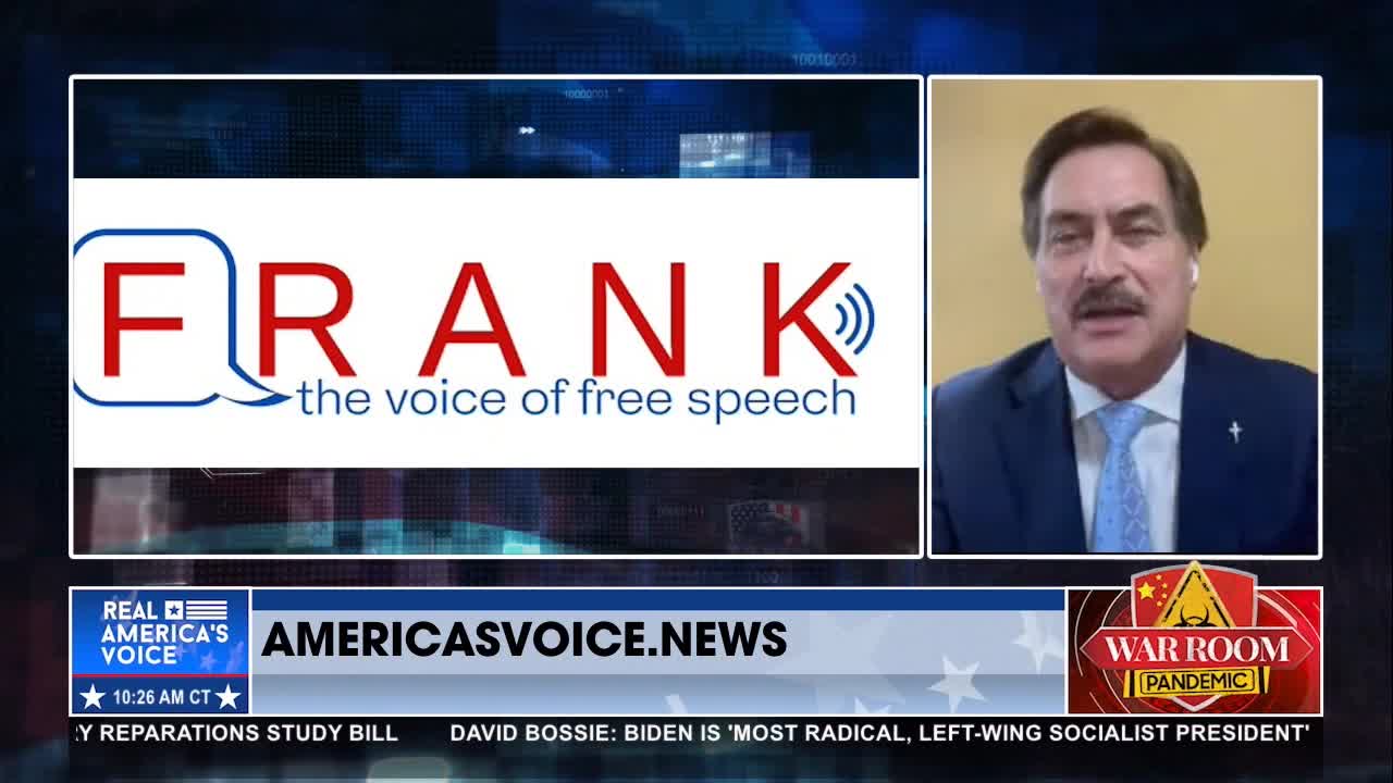 Mike Lindell Talks Vaccines and His New Social Media Platform 'Frank'