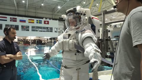 Astronaut training :