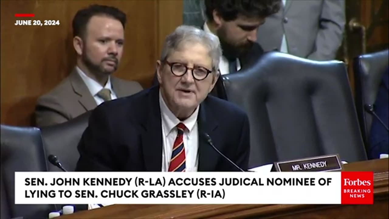 Sen. Kennedy Accuses Biden Nominee of Lying to His Face - BRINGS RECEIPTS