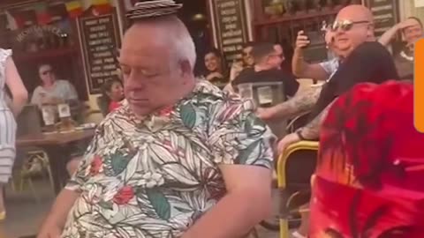 "Sleepy Grandpa Becomes Meme Gold!"