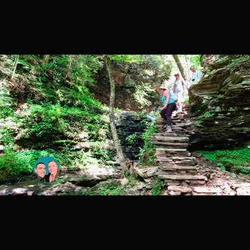 STAIRS TO THE NEXT WATERFALL