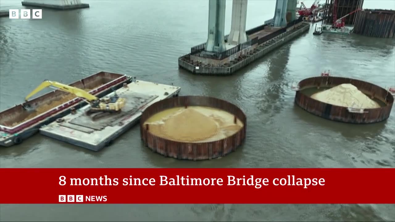 Baltimore bridge collapse: Possible cause discovered during investigations | BBC News