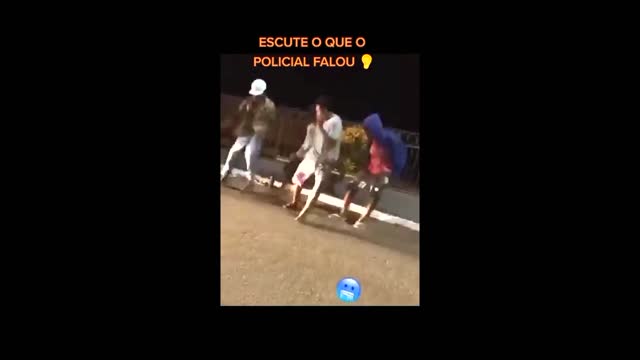 QUANDO O POLICIAL E MAIS ZUEIRA QUE OS CRIA DO BAIRRO