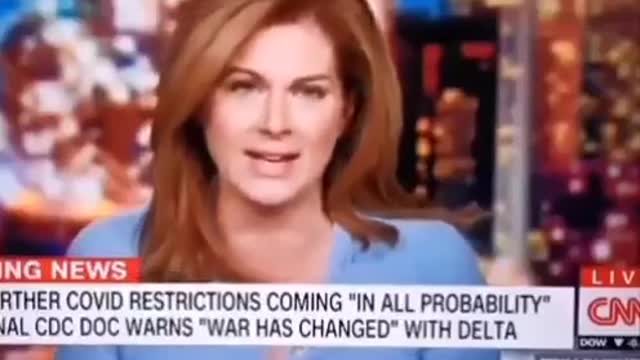 CNN Anchor Giving Her Take On C0v!d