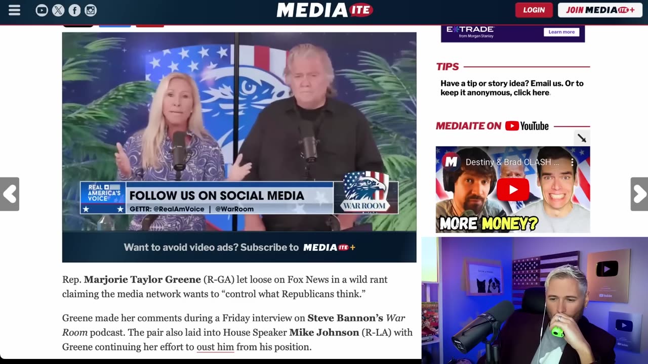 'THEY WANT TO KILL TUCKER'_ MTG Goes To WAR With Fox News _ The Kyle Kulinski Show