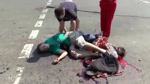 Lugansk, Aug. 13th 2014 After Ukrainian Shelling (Graphic)