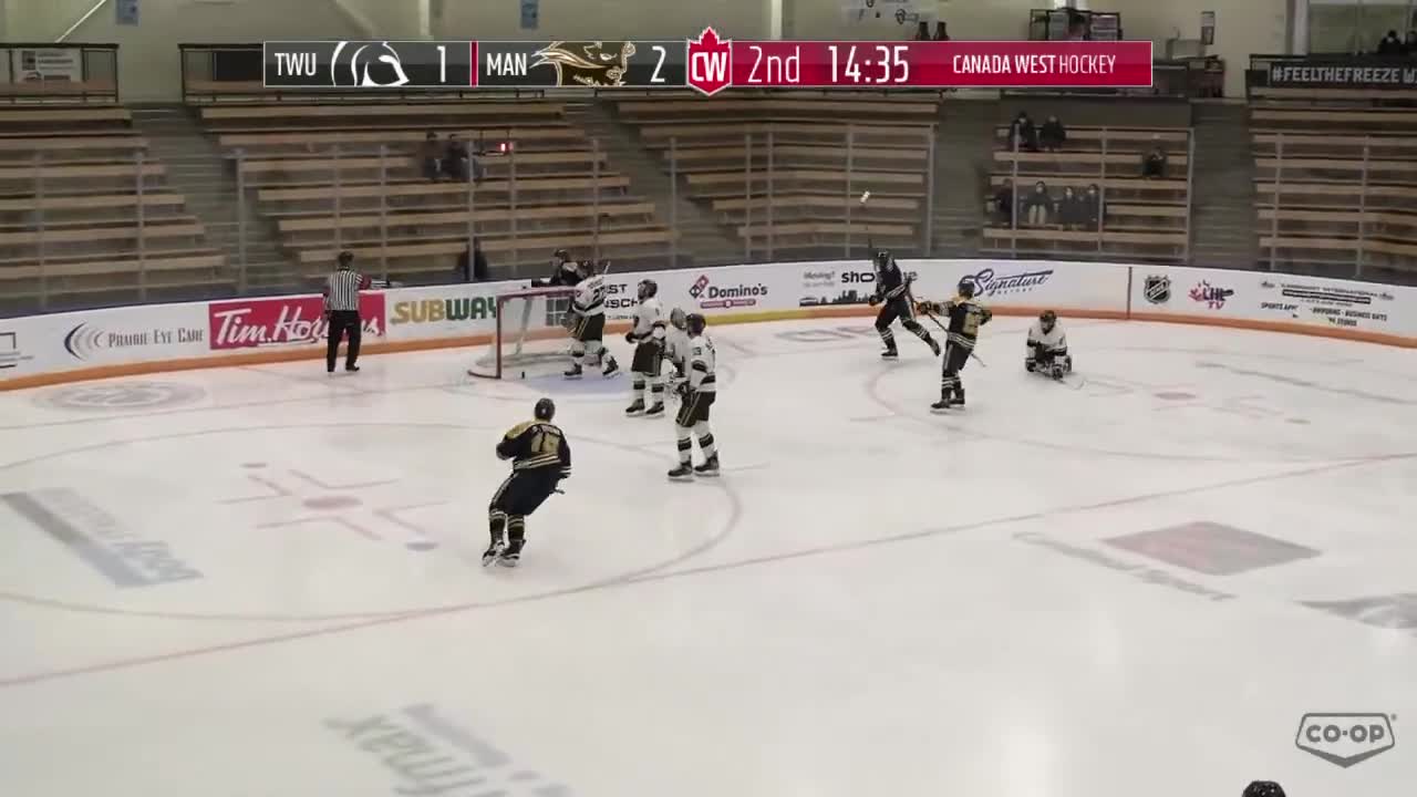 Men's Hockey Highlights | Trinity Western 7, Manitoba 5