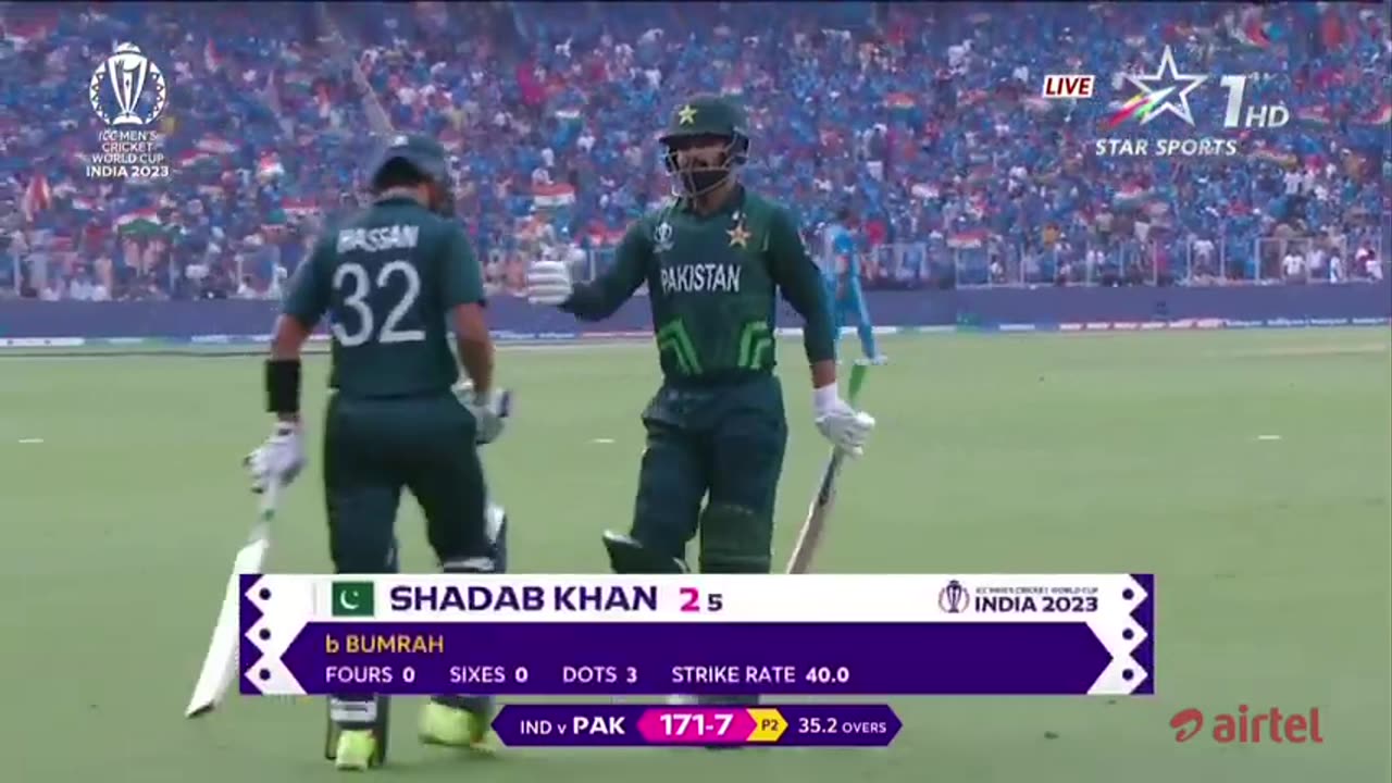 Pak vs Ind highlights wc 2023