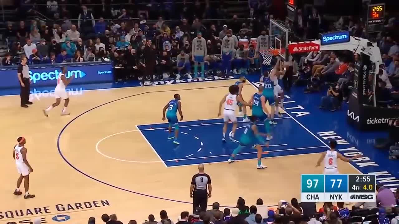 Charlotte Hornets vs. New York Knicks Full Game Highlights _ January 17 _ 2022 NBA Season-720p