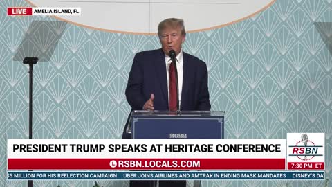 Trump: "We cannot have men participate in women's sports"