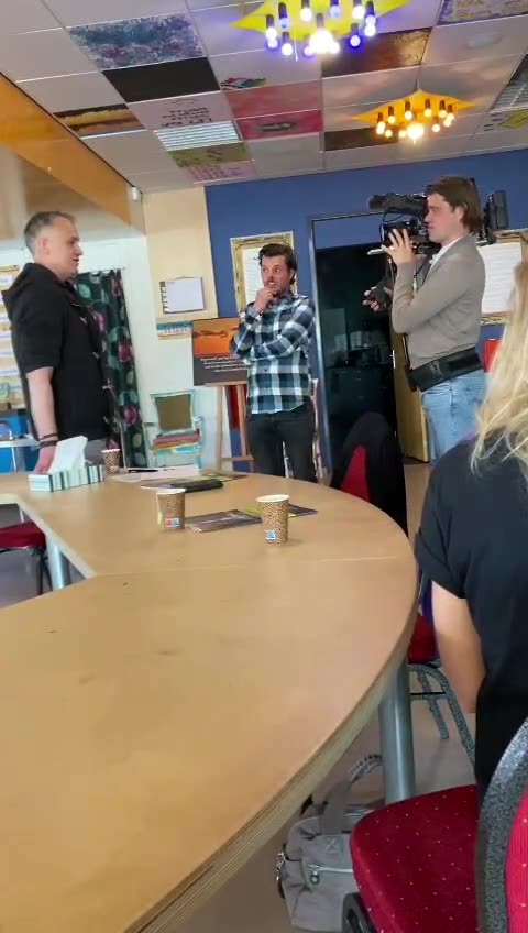 Gertjan Veneman en Filemon Wesselink in gesprek (rauwe opname 1)