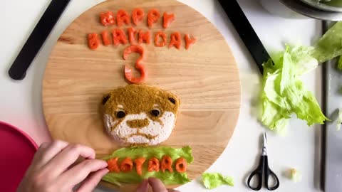 Otter Kotaro Happy Birthday Cake Surprise Party!