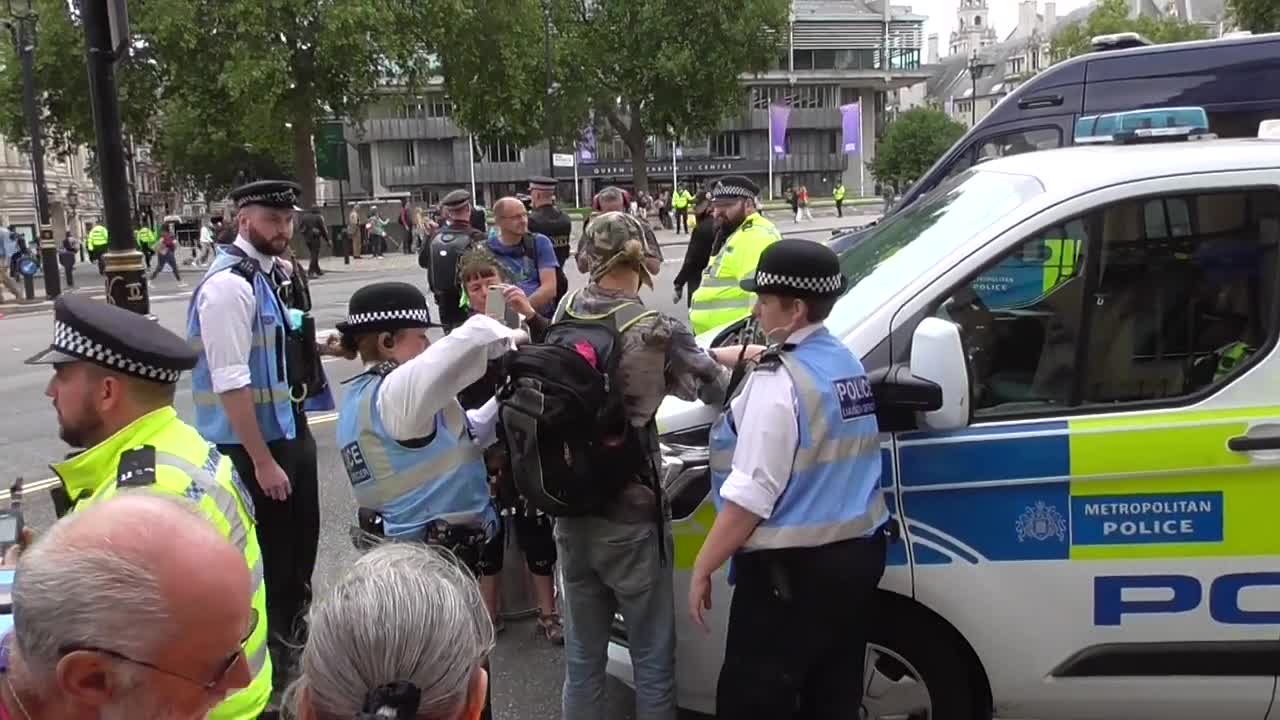 Stop and search is back in the capital city