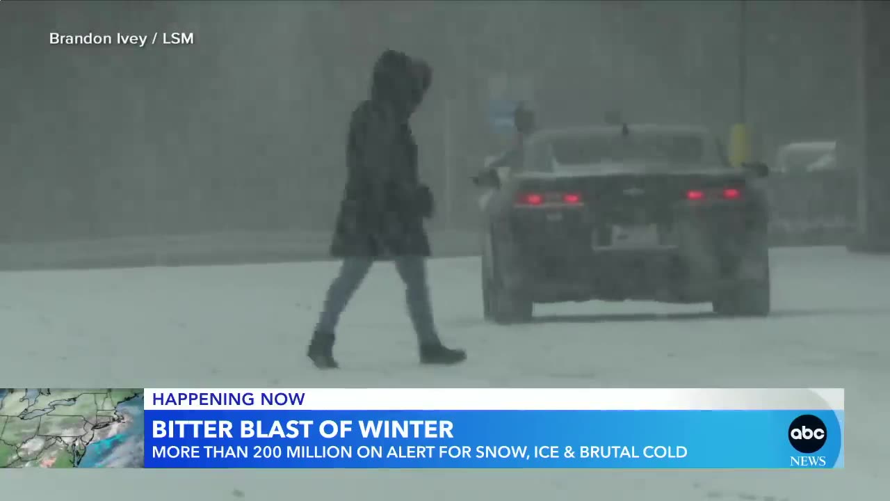 200 million Americans on alert as Arctic blast moves through U.S