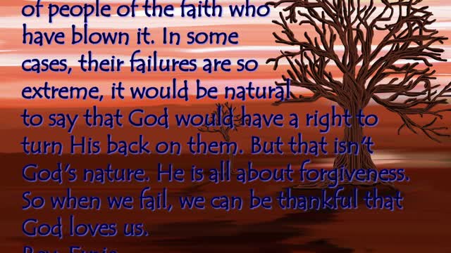 Daily Message from Rev. Ernie, September 15 2022