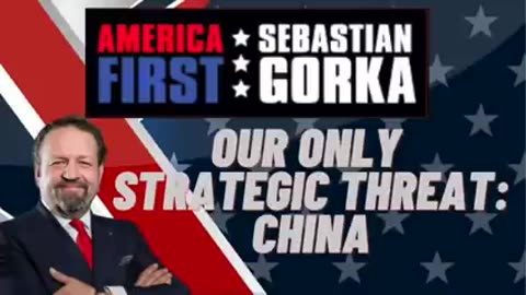 2021, Our only strategic threat- China.