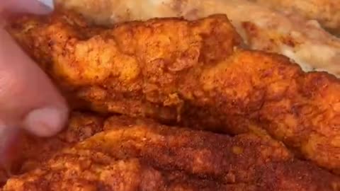 fried tenders meat