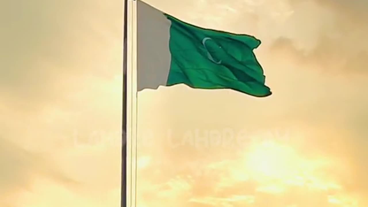 Pakistan flag..