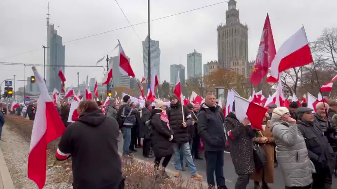 🤍❤️Independence March Warsaw🤍❤️