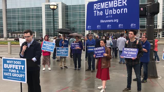 Tommy Valentine at Buffett Abortion Shareholder's Meeting