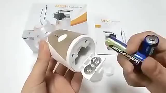 portable mesh nebulizer inhaler suction machine