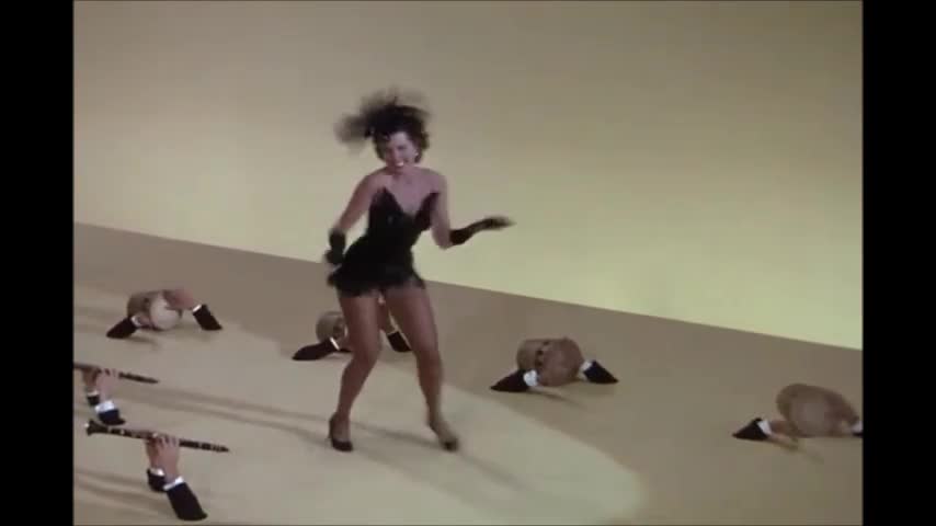 Ann Miller 'Small Town Girl' 1953(mashup)..