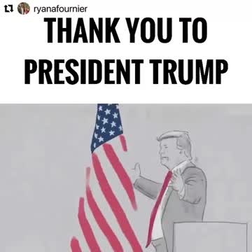 Thank you President Trump by Ryana Fournier