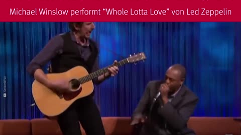 Michael Winslow - Die menschliche E-Gitarre