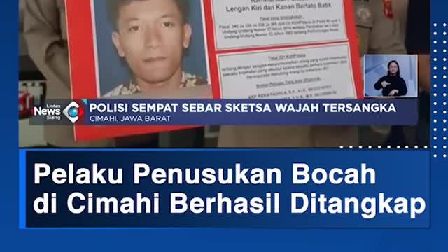 Pelaku Penusukan Bocah di Cimahi Berhasil Ditangkap