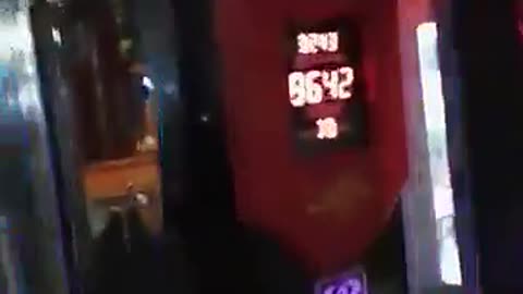 Guy jumps and hits his head