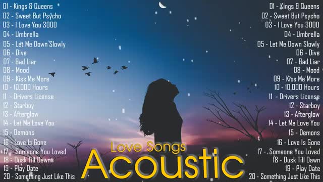 Acoustic Songs Cover 2021 - Best Acoustic Love Songs Cover Of Popular Songs 2021