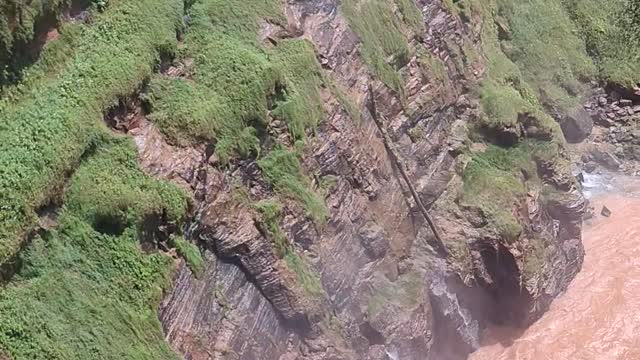Smoke Waterfall, Cachoeira da Fumaça, Brazil, Mato Grosso, Tesouro.