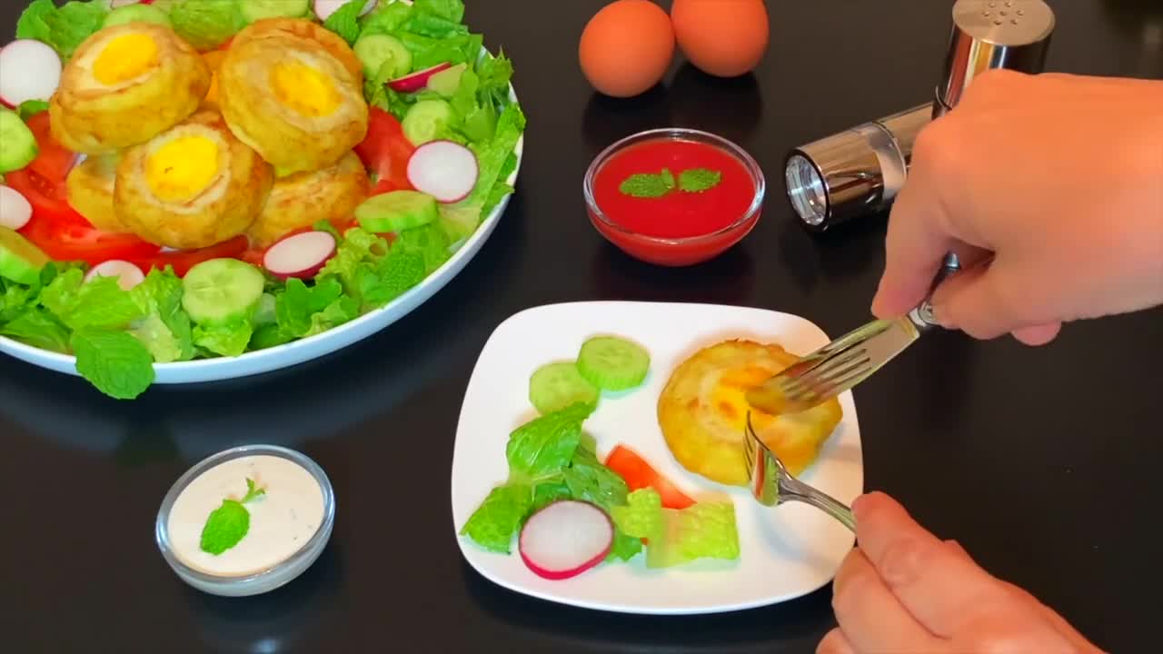 Cookery | The Ultimate Potato Egg Kebab