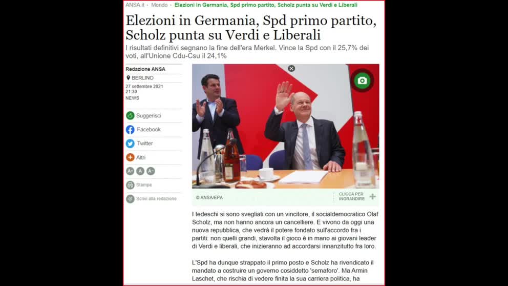 I nuovi socialisti e la Germania nelle profezie!