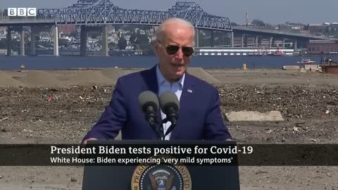 US President Joe Biden tests positive for Covid - BBC News