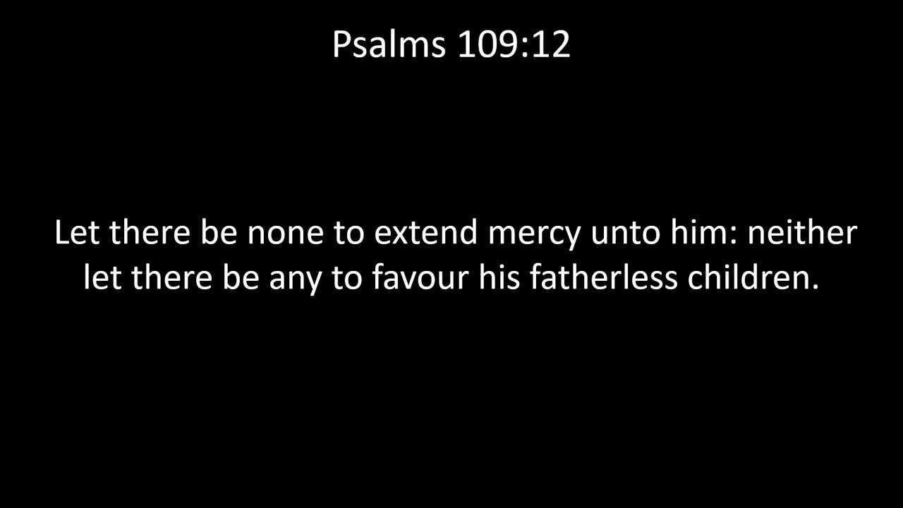 KJV Bible Psalms Chapter 109